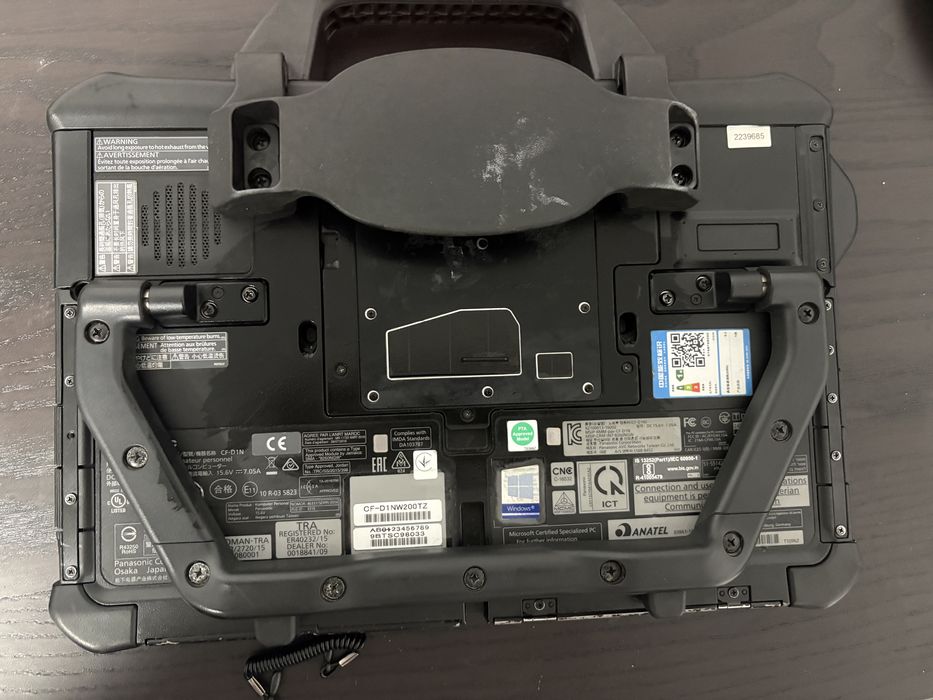 Panasonic Toughbook CF-D1 MK3 touchscreen diagnoză auto