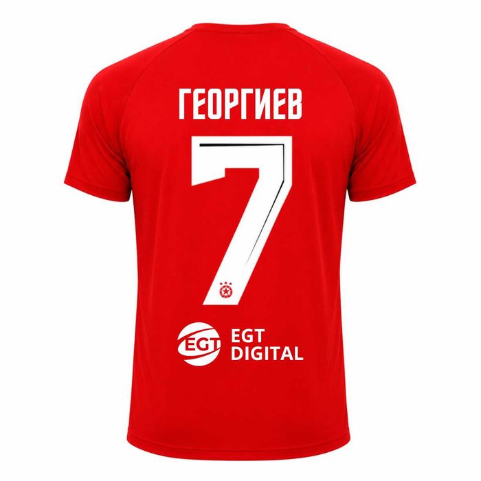 Футболна тениска екип Цска 26/27  С ИМЕ по ИЗБОР фланелка размери от С до 3ХЛ цска софия