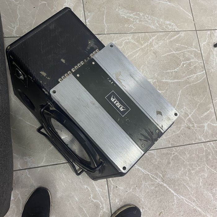 Сабвуфер Element 5 с усилителем работает