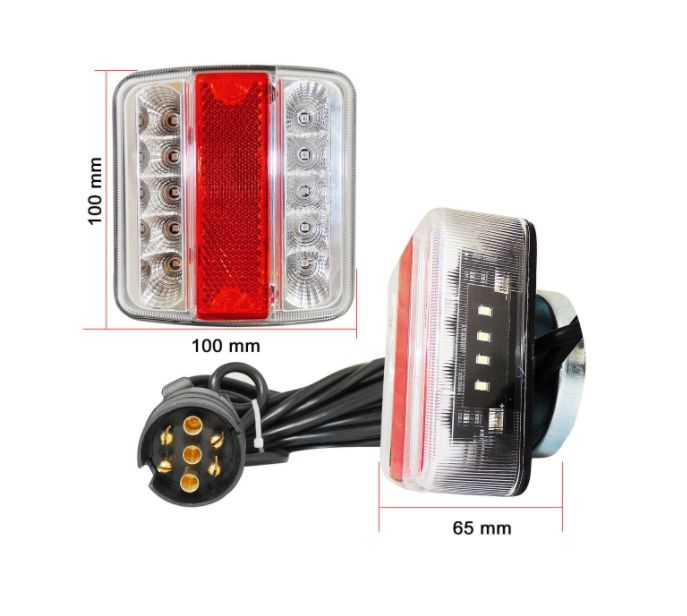 Set lumini MAGNETICE remorca