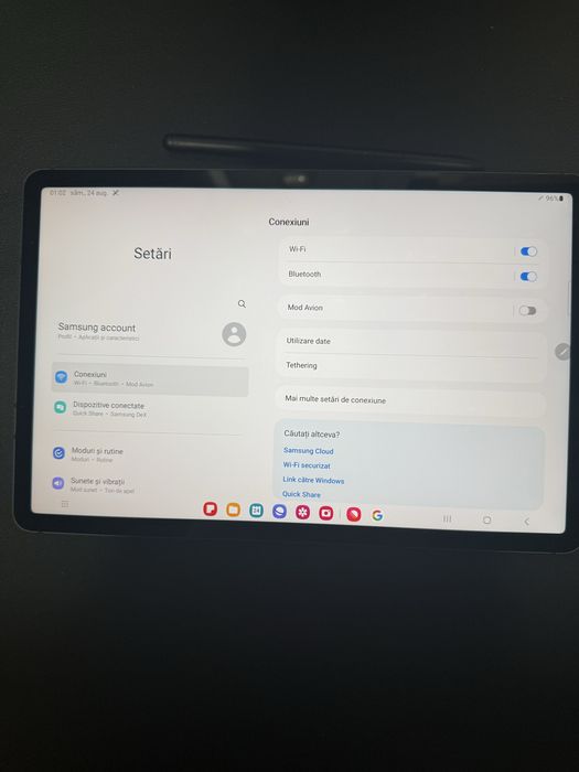 SAMSUNG Galaxy Tab S7, 11 inch, 128GB, 6GB RAM, Wi-Fi si 4G