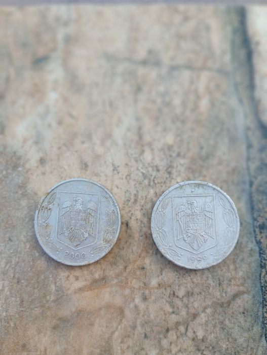 Monede 500lei 1999 și 2000