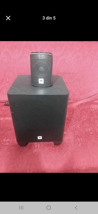 Sistem audio  stație cu boxe