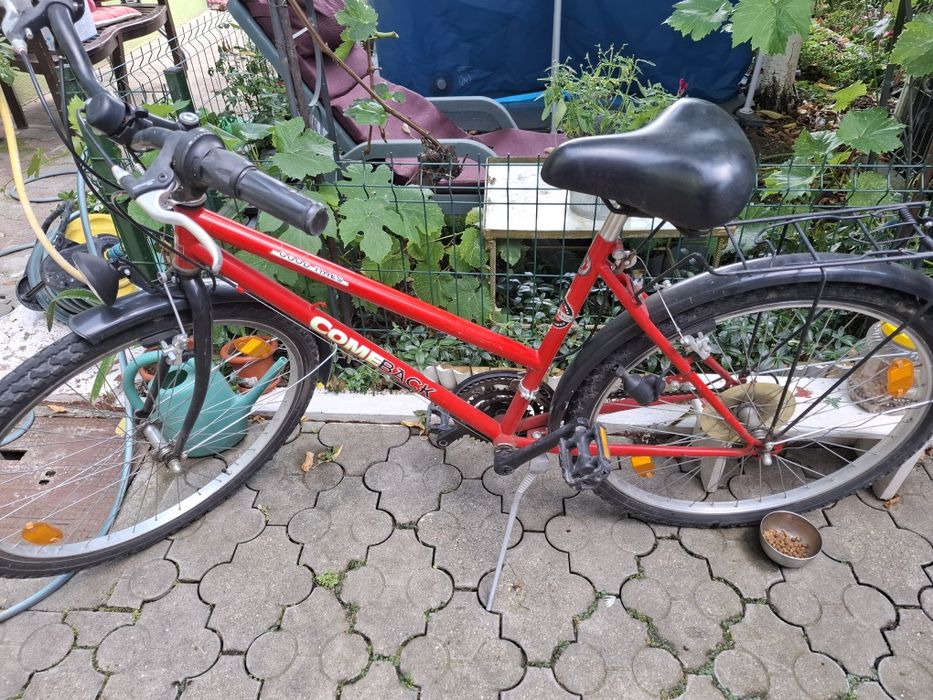 Bicicleta de fete rosie