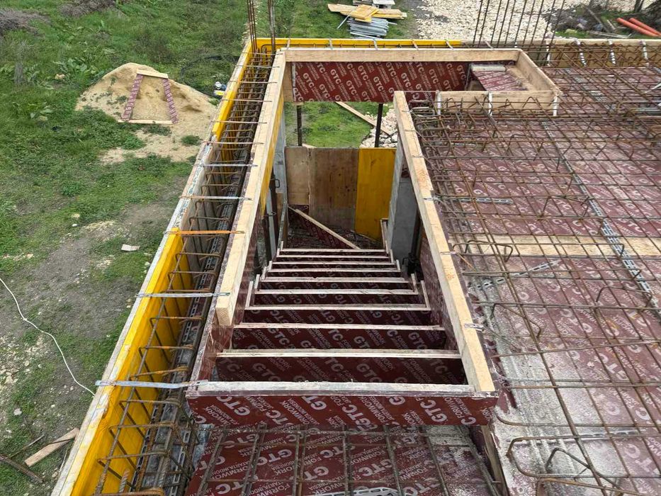 Груб строеж на къщи от нулата – Арматура, кофраж, бетон