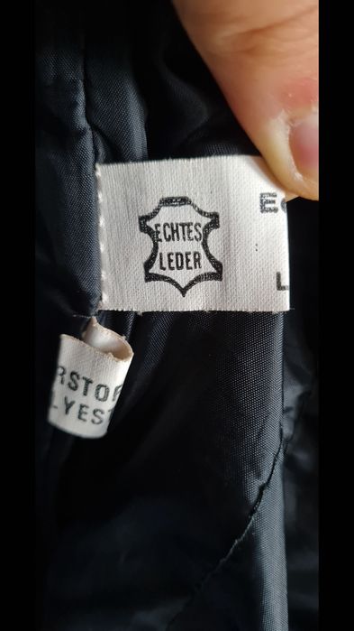 Geaca piele moto vintage YKK