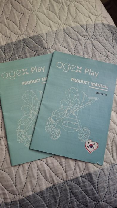Продается Детская Коляска и Люлька Agex Play
