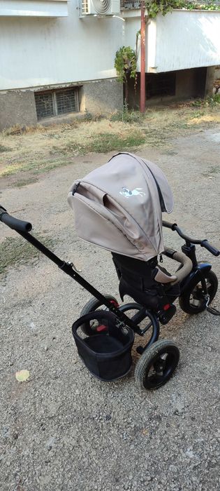 Детска триколка BYOX Jockey Бежов цвят