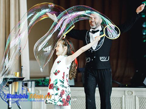Шоу Мыльных Пузырей Астана! Аниматоры!