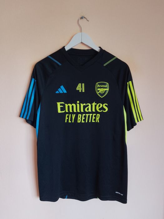 Tricou Fotbal Arsenal 2023/24 Training #41 Declan Rice (probabil purtat de jucator)