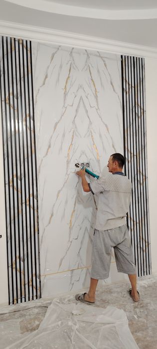 ремонт ишлари ,обой,кафел,шпаклёвка ,имулся ,отточенто ишлари