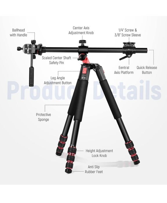 Трипод. двойни рамо. камера. Монопод. Видео. Фото. Статив