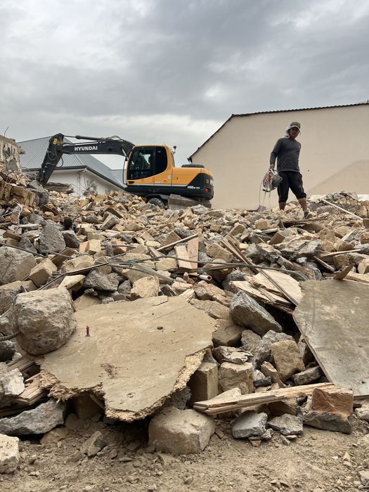 uy buzish snos demontaj ishlari