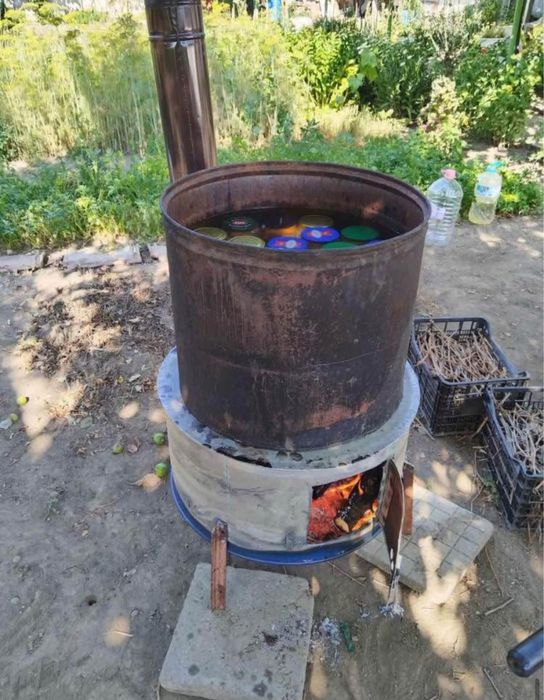 Чушкопек на дърва високо качество на изработка!