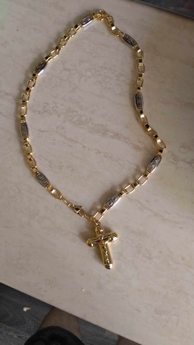 Мъжки позлатени ланци с 14карата златно покритие