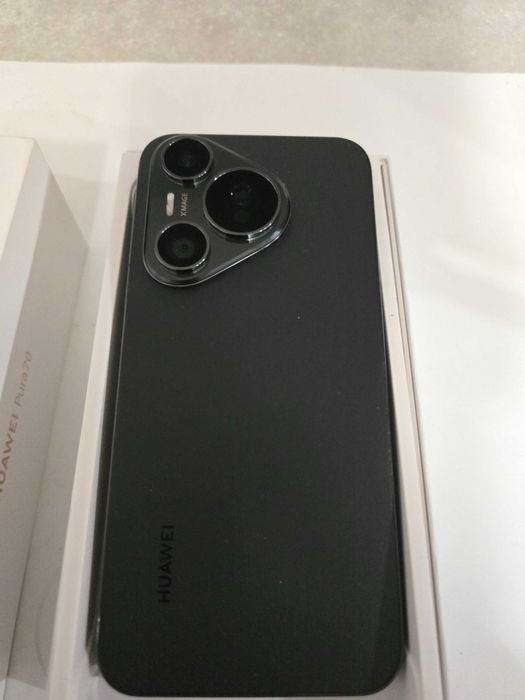 Huawei Pura 70, 256GB, 12GB RAM, Black +Huawei watch gt 4