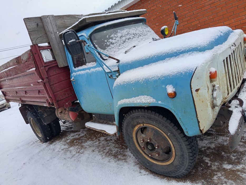 Газ 53 на   ходу