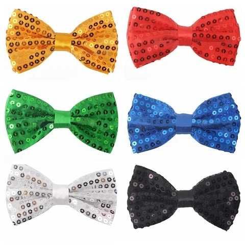 Бабочки галстуки с паетками