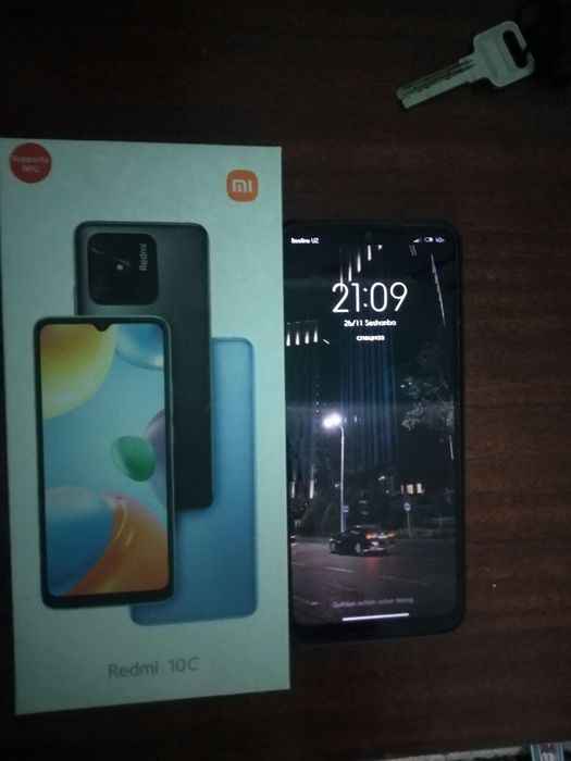 Redmi 10C kor/dok full xotira 4/64 gb bateriya 5000 amper holati a'lo
