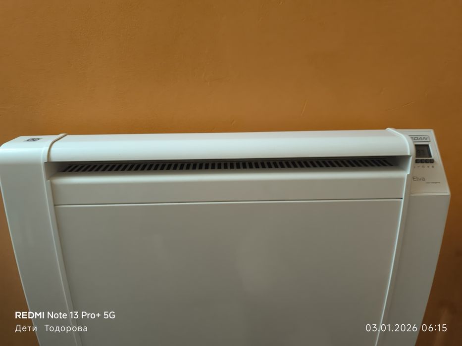 Продавам чисто нов,акумулиращ конвектор TEDAN  ELVA(ESD-C)1500W