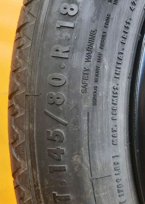 Roată rezervă 5x112 Audi Q3 Volkswagen Tiguan