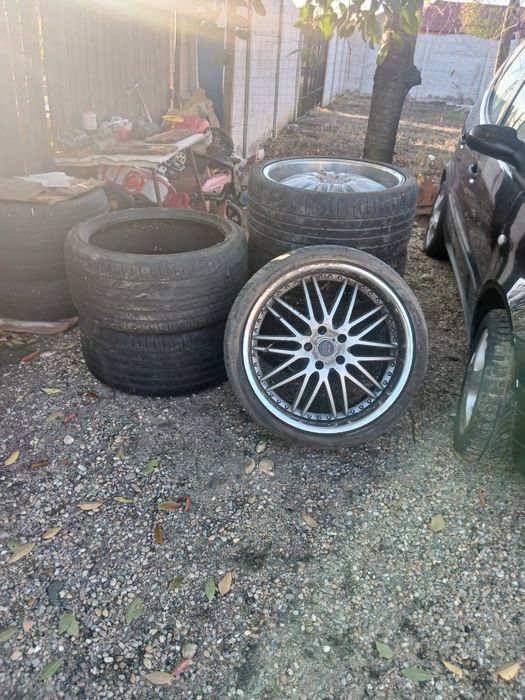 Jante r 22 pt audi q7 cu cauciucuri