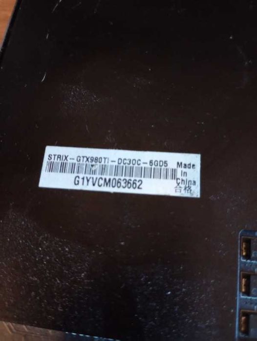 Placa video Asus GTX 980 Ti Strix OC 6GB