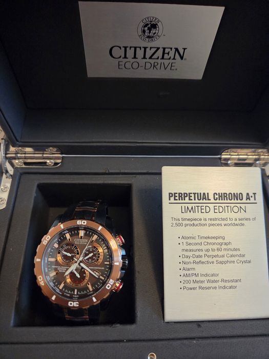 Ceas Citizen ECO-DRIVE model AT4028-03 Limited edition 1990/2500