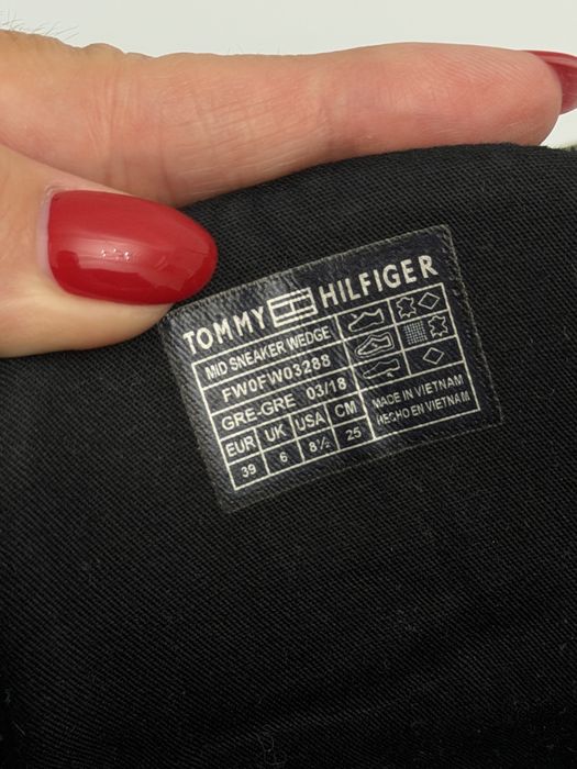 Кеды на танкетке Tommy Hilfiger