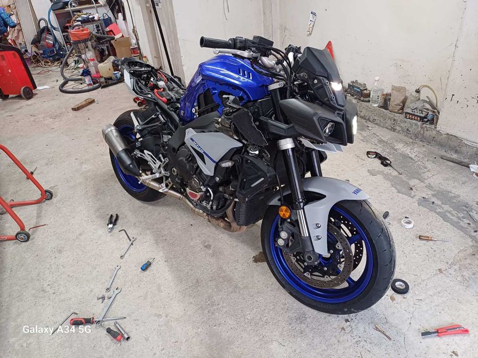 Yamaha MT-10 на части