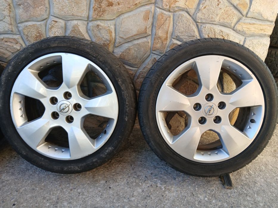 Оригинални Алу джанти 17цола за Opel.astra.zafira.meriva.vectra.5×110.