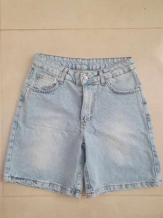 Bermude blugi damă, Zara, Zeo Denim