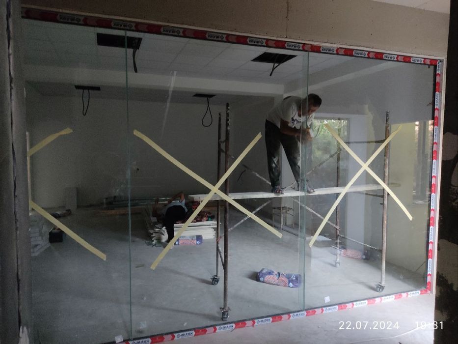 Kolyonni oyna va eshik qilamisz 10 mm