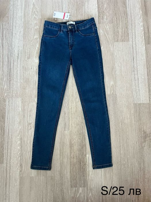 Нови дамски дънки и панталони Zara, Bershka, H&M -  S размер, 36