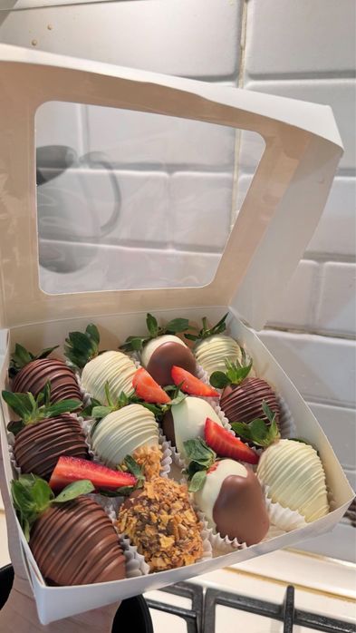 Клубника в шоколаде  Callebaut