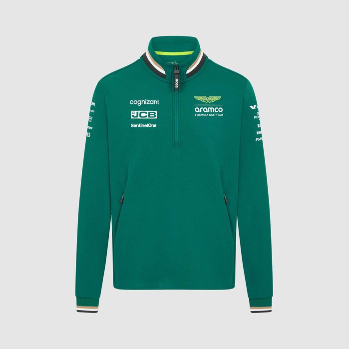 Aston Martin x Hugo Boss F1 Team - Оригинална мъжка блуза р-р 2XL