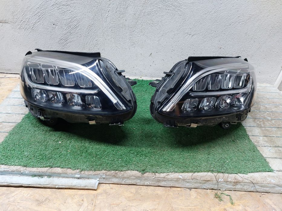faruri far stanga dreapta originale mercedes c w205 facelift full led