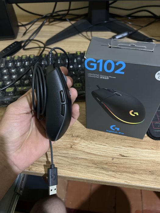 Logitech G102 Original mishka (kompyuter sichqonchasi)