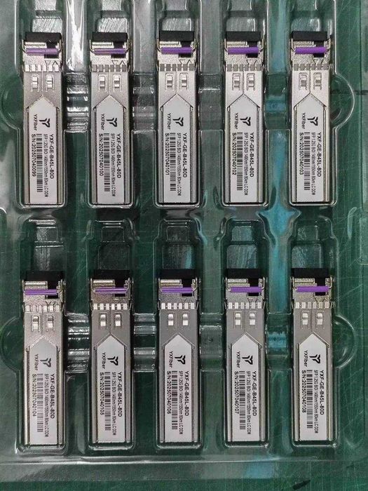 Transiver SFP+ 10G, SFP 1.25G все типы модулей: 10km, 20km, 40km, 80km