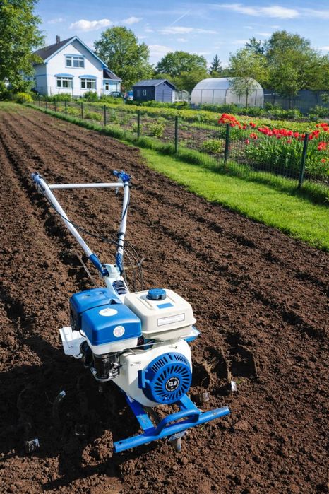 Вспашка перекопка огорода дачи участки мотоблоком