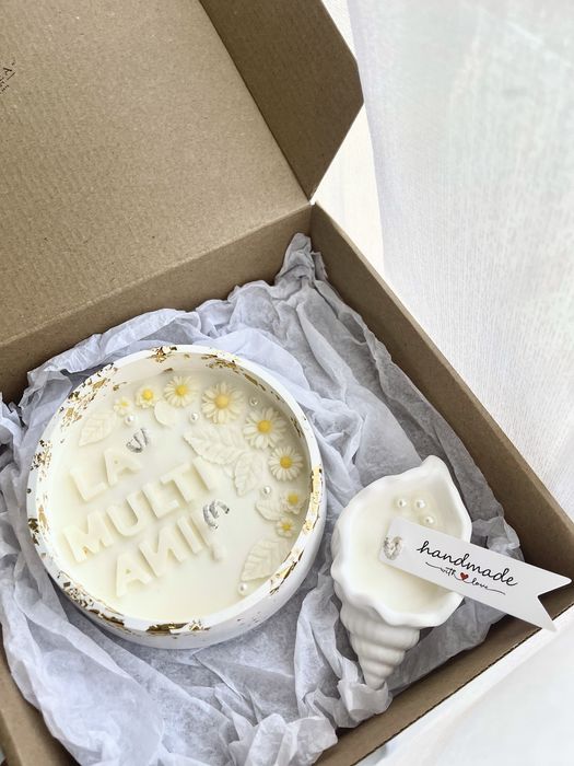 Lumanari in recipient ceramic PERSONALIZABILE