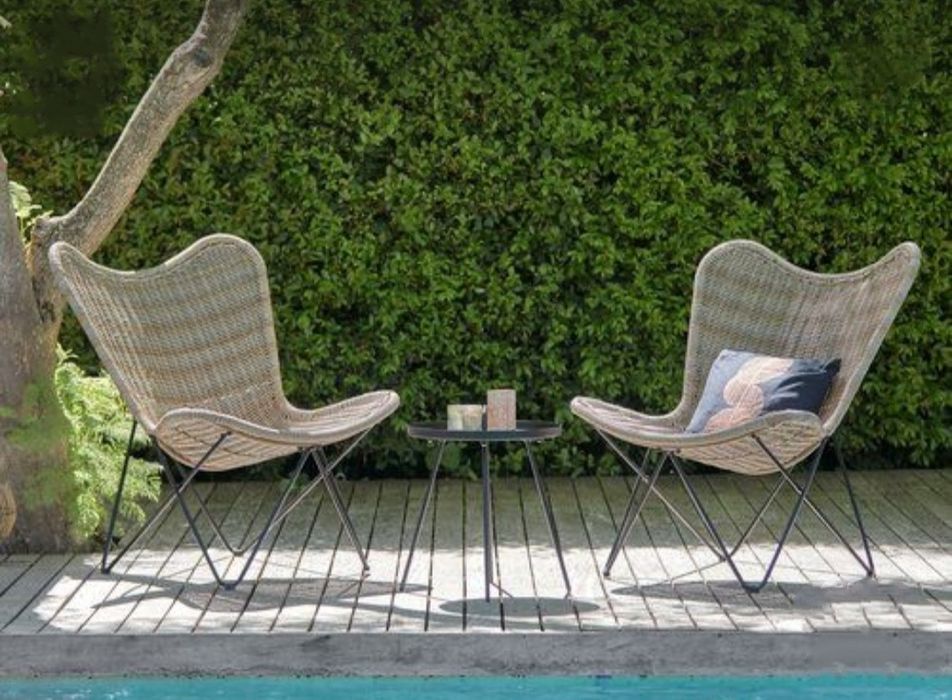 3 buc Fotoliu Jysk scaun gradina terasa Vallestrup