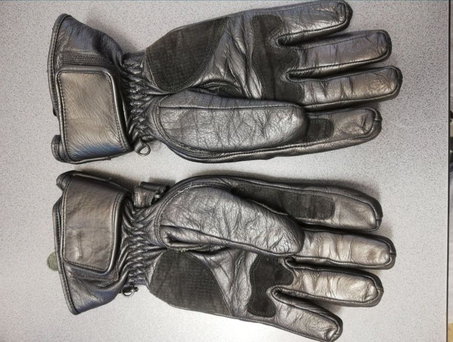 Mănuși din piele pt moto / scuter / atv