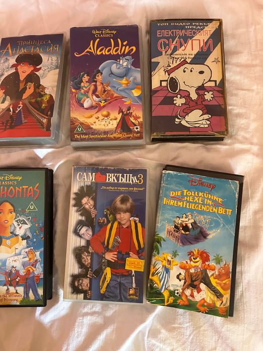 Видеокасети - основно анимации