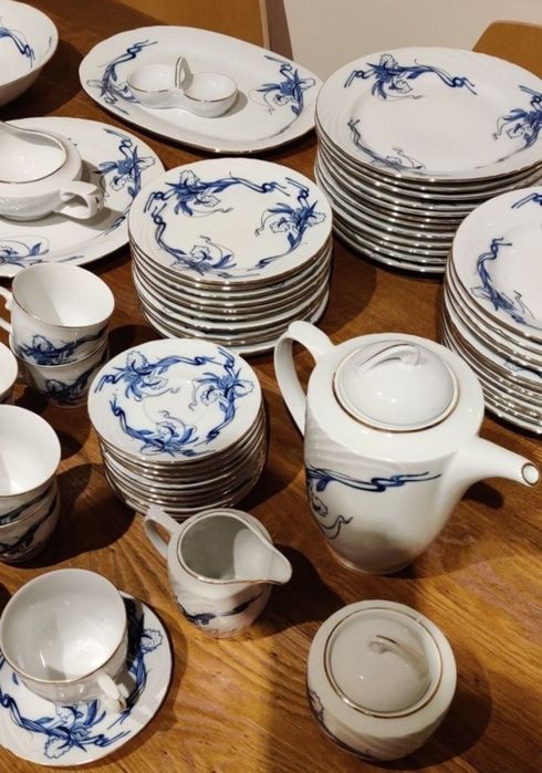 Set vesela 67 piese din porțelan Iris- Cluj