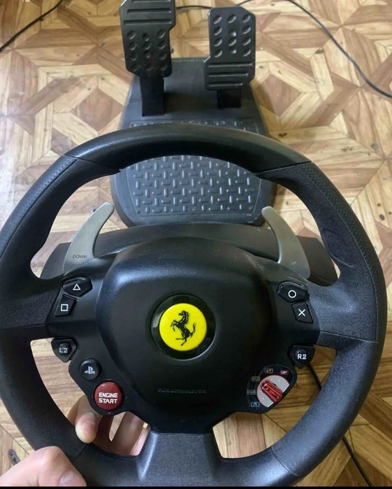 Игровой контроллер Thrustmaster T80 Ferrari 488 GTB Edition черный