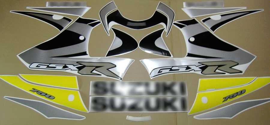 Стикери Сузуки 750 GSXR 2000-2001г Suzuki GSX-R графики k1 к1 лепенки