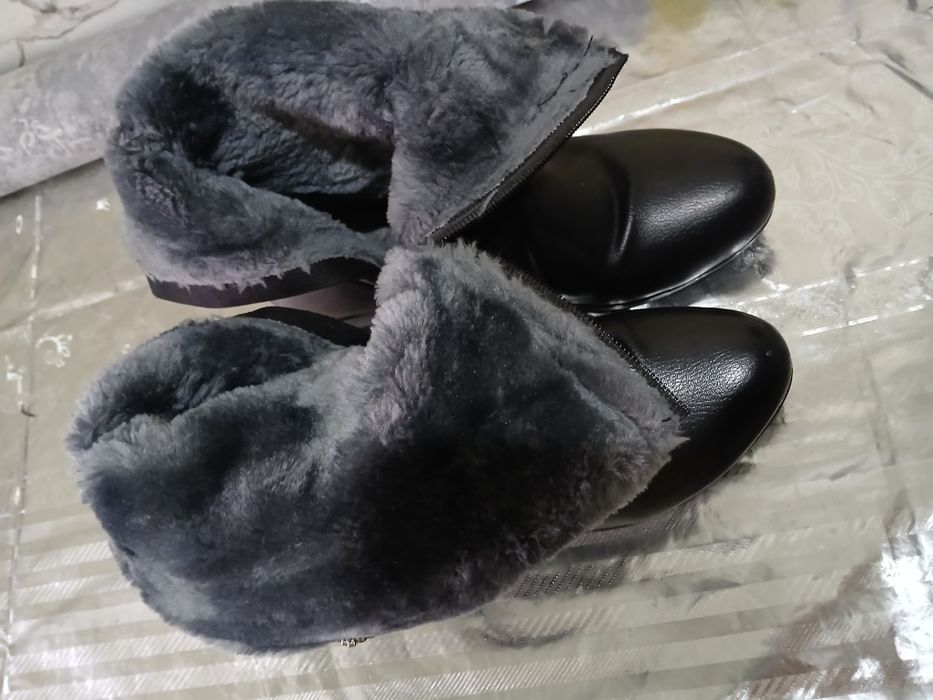 Сапоги тёплые для девочек