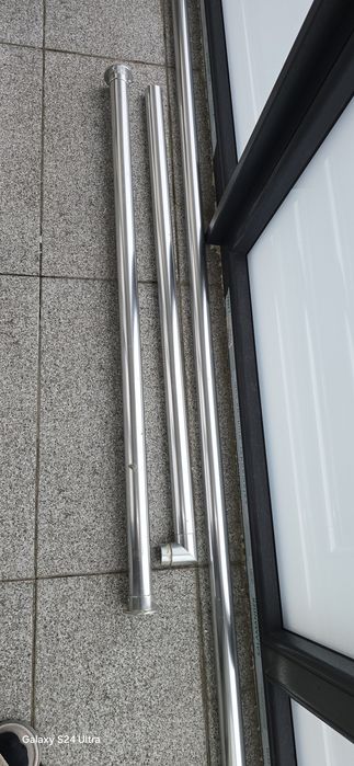 Sticlă mată dublă terasă