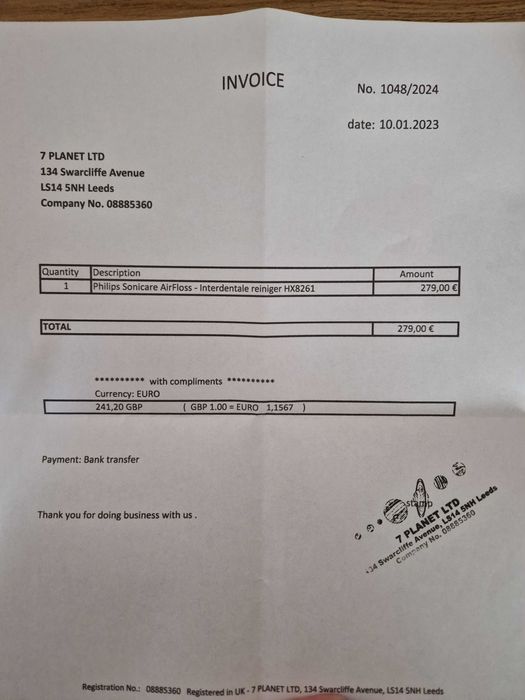 Philips Sonicare AirFloss - Interdentale reiniger HX8261